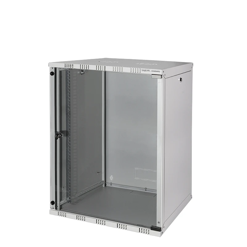 Image of LogiLink W15B54G rack cabinet 15U Wall mounted rack Grey