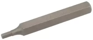 Image of Draper 26267 4mm x 75M Hexagonal 10mm Insert Bit for Mechanic's Bit Sets 21932, 33614 and 59985