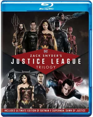 Image of Zack Snyders Justice League Trilogy - 2021 Bluray Movie