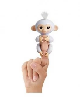Image of Fingerlings Wowwee Glitter Monkey White