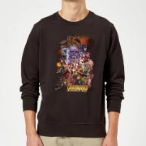 Image of Avengers Team Portrait Sweatshirt - Black - M