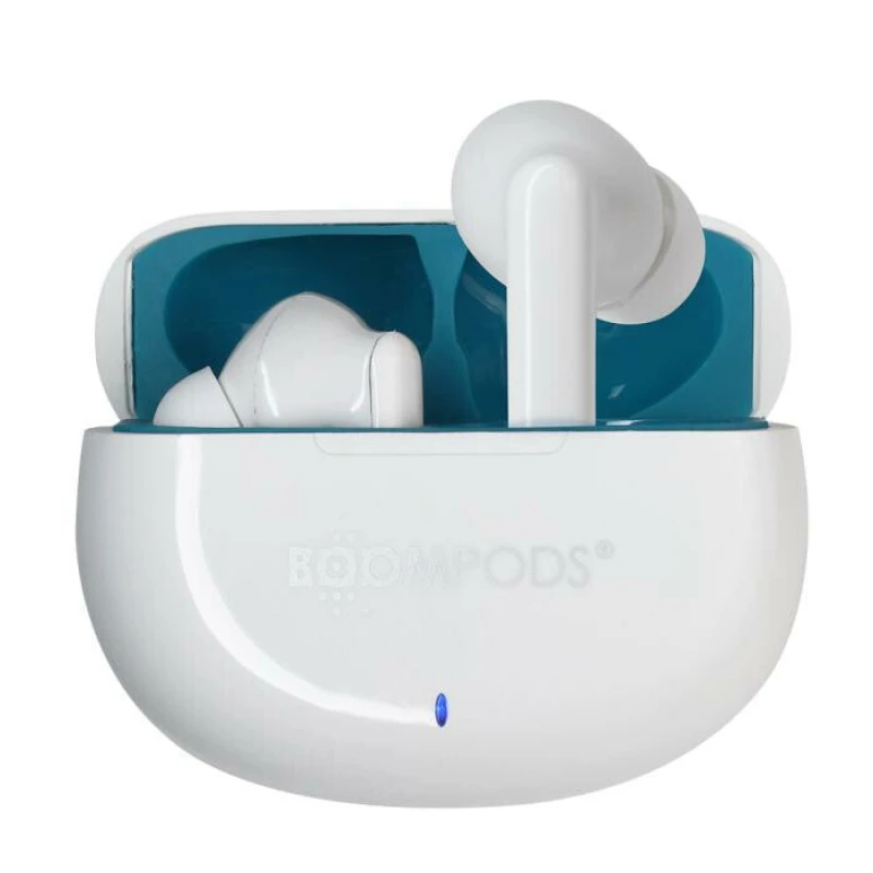 Image of Boompods Boompods SKIM Headset True Wireless Stereo (TWS) In-ear Calls/Music Bluetooth White SKIWHT
