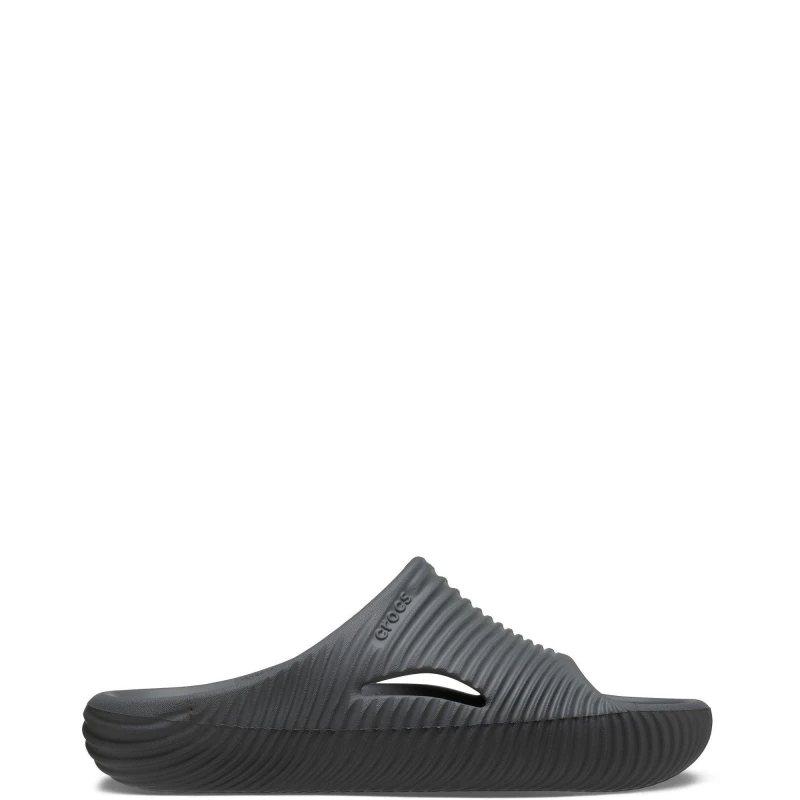 Image of Crocs Unisex Mellow Tide Recovery Slides Slate Grey W6/M5