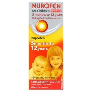 Image of Nurofen For Children Strawberry - 200ml
