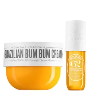 Image of Sol de Janeiro Bum Bum Cream and Cheirosa 62 Mist Bundle