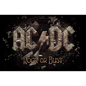 Image of AC/DC - Rock Or Bust Textile Poster