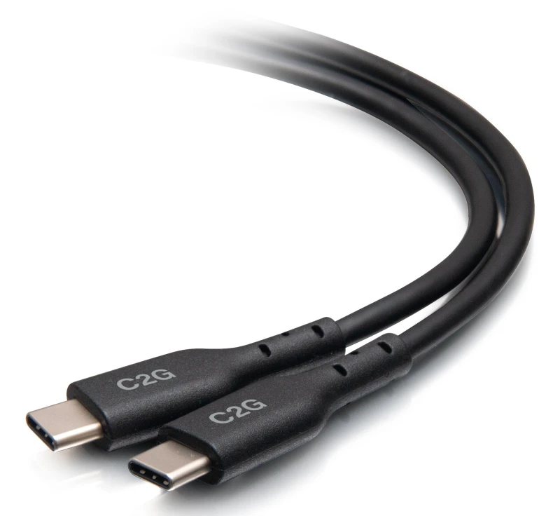 Image of C2G 3.7m USB-C Male to USB-C Male Cable (20V 5A) - USB 2.0 (480Mbps)