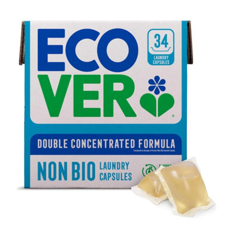 Image of Ecover Non Bio Laundry Capsules (34 Washes)