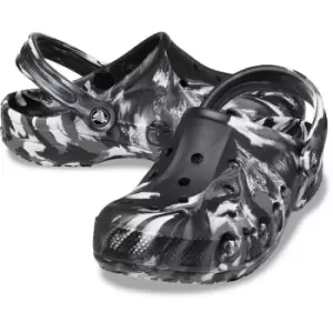 Image of Crocs Baya Marble Clog - Black