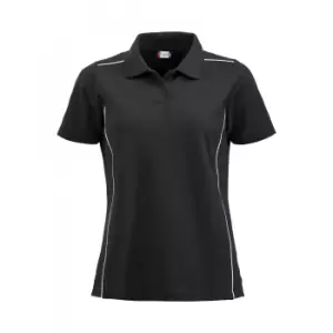 Image of Clique Womens/Ladies New Alpena Polo Shirt (XXL) (Black)