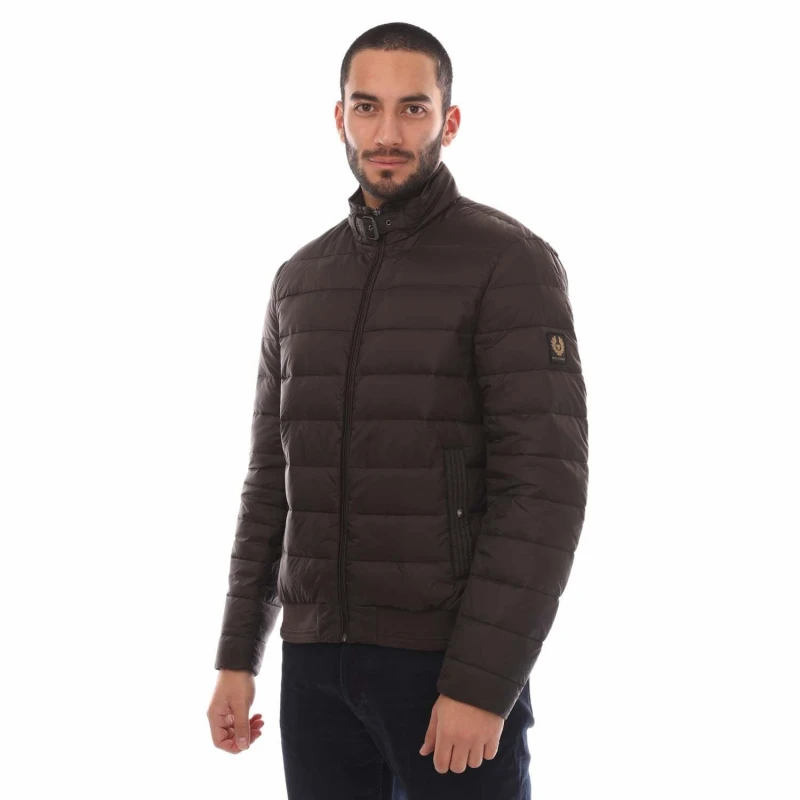 Image of Belstaff Down Filled Circuit Jacket - Brown Brown M