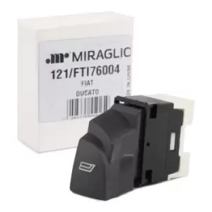 Image of MIRAGLIO Switch, window winder 121/FTI76004 FIAT,PEUGEOT,CITROEN,DUCATO Kasten (244),DUCATO Pritsche/Fahrgestell (244),DUCATO Bus (244, Z_)