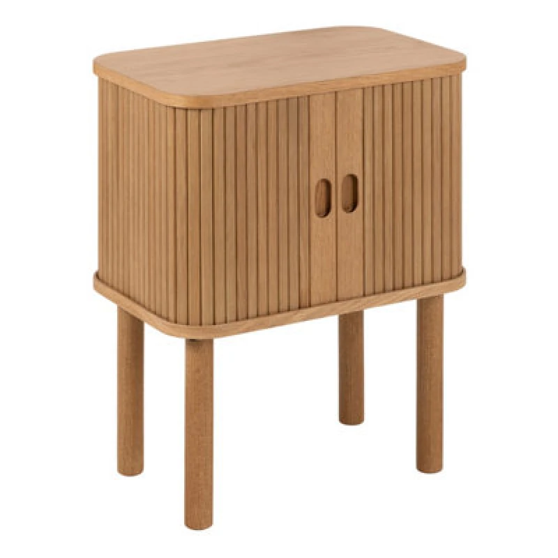 Image of Furniture To Go Langley Square Bedside Table In Oak