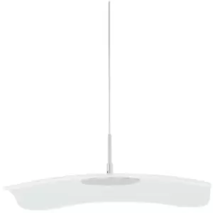 Image of Italux Lighting - Italux Blossom - Modern LED Hanging Pendant Chrome, Clear, Warm White 3000K 550lm
