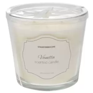 Image of Stanford Home 3 Wick Candle Jar - White