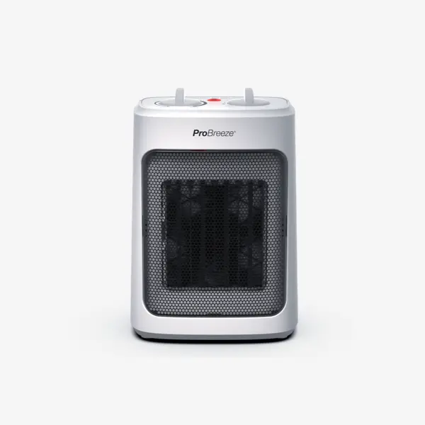 Image of 2000W Mini Ceramic Fan Heater - White