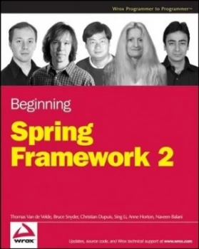 Image of Beginning Spring Framework 2 by Thomas Van De Velde Paperback
