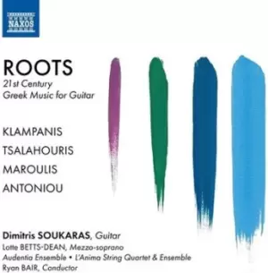 Image of Roots 21st Century Greek Music for Guitar by Petros Klampanis CD Album