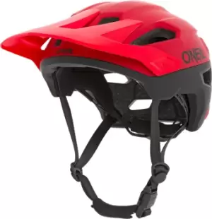 Image of Oneal Trailfinder Split Bicycle Helmet, red, Size M L XL 60 62, red, Size M L XL 60 62