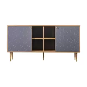 Image of Gallery Interiors Newbury Sideboard in Grey Oak