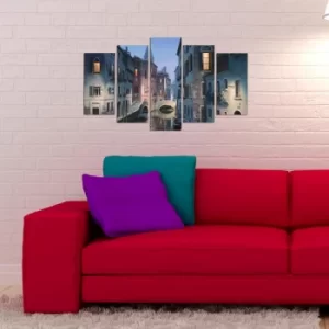 Image of 5PMX-104 Multicolor Decorative MDF Painting (5 Pieces)