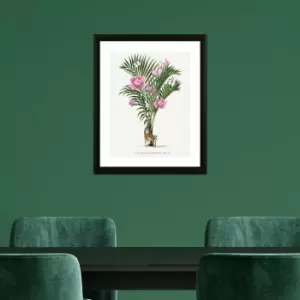 Image of The Art Group Lemur Palm Framed Print Green