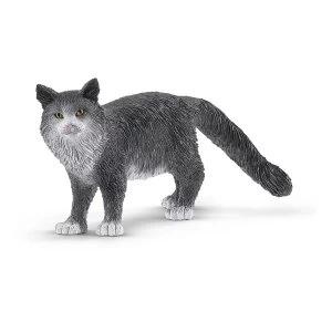 Image of Schleich Farm World - Maine Coon Cat Figure