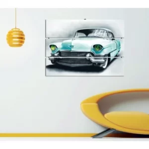 Image of PY34 Multicolor Decorative MDF Painting (3 Pieces)