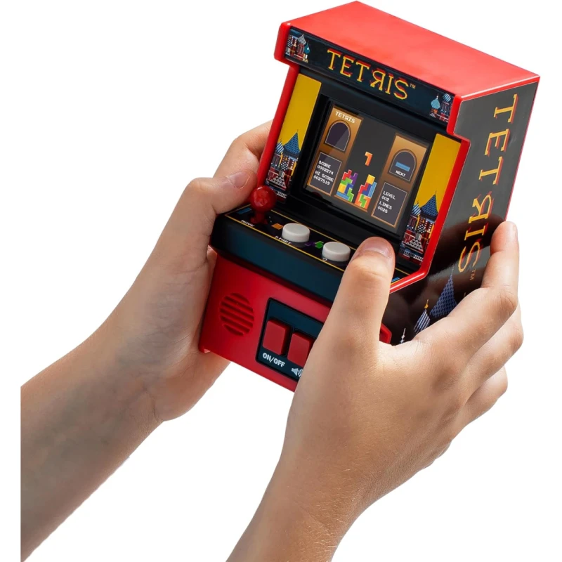Image of Arcade Classics Tetris Retro Mini Arcade Machine Collectible Game