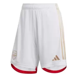Image of adidas Arsenal Home Shorts 2023 2024 Adults - White