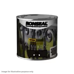 Image of Ronseal Direct to Metal Paint Gold Gloss 250ml