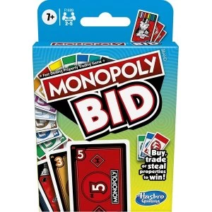 Image of Monopoly Bid Card Game