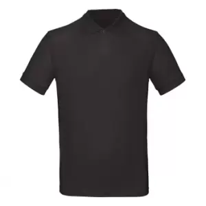 Image of B&C Mens Inspire Polo (Pack of 2) (M) (Jet Black)