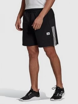 Image of Adidas D2M Motion Shorts - Black