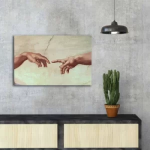 Image of FAMOUSART-021 Multicolor Decorative Canvas Painting