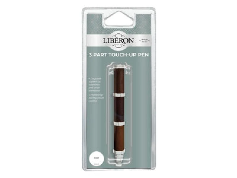 Image of Liberon 3 Part Touch Up Pen 126912 Colour: Oak