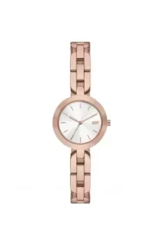 Image of Plated Stainless Steel Fashion Analogue Quartz Watch - Ny6628