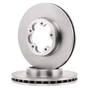 Image of FERODO Brake disc FORD DDF1554 1371394,1503290,1547061 Brake rotor,Brake discs,Brake rotors 2256311,6C111125B1B,6C111125BA,6C111125BB,ME6C1J1125BB