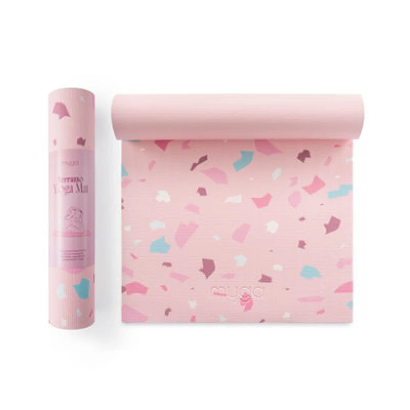Image of Myga Myga Terrazzo Yoga mat Pink