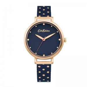 Image of Cath Kidston Watch with Navy Satin Dial