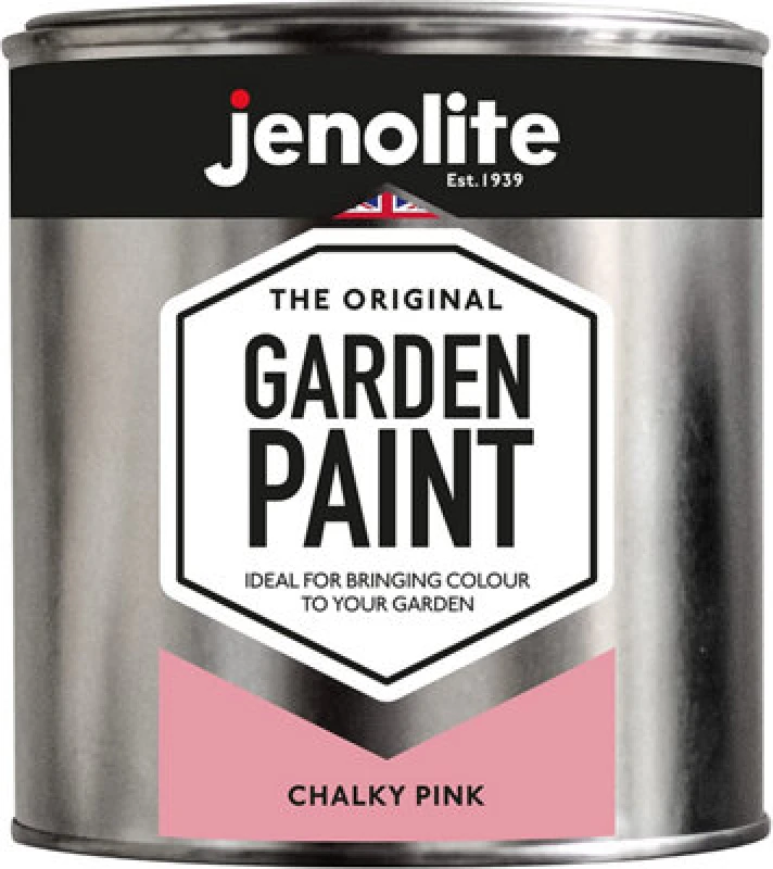 Image of Jenolite Multi Surface Garden Furniture Paint - Chalky Pink - 1L