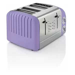 Image of Swan ST34020PURN 4 Slice Retro Toaster