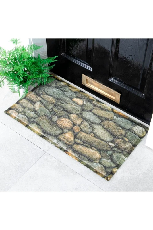 Image of Native Natural Stone Pattern Doormat (70 X 40Cm)