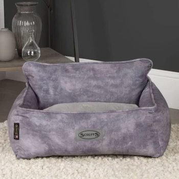 Image of Dog Bed Kensington Size L 90x70cm Grey - Grey - Scruffs&tramps