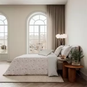 Image of Bedeck of Belfast Maduri Duvet Cover Set Silver/Tuberose - Pink