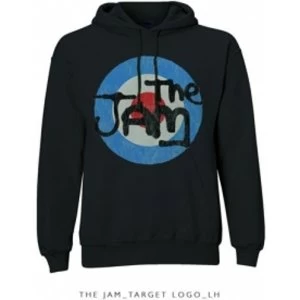 Image of The Jam Target Logo Pullover Hoodie Black: Medium