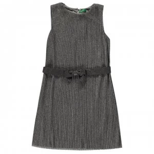 Image of Benetton Benetton Lurex Dress Gi93 - 507 Grey
