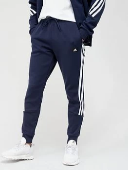 Image of adidas Future Icon 3 Stripe Sweat Pants - Navy, Size S, Men