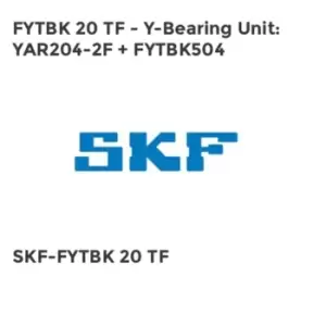 Image of FYTBK 20 TF - Y-Bearing Unit: YAR204-2F + FYTBK504