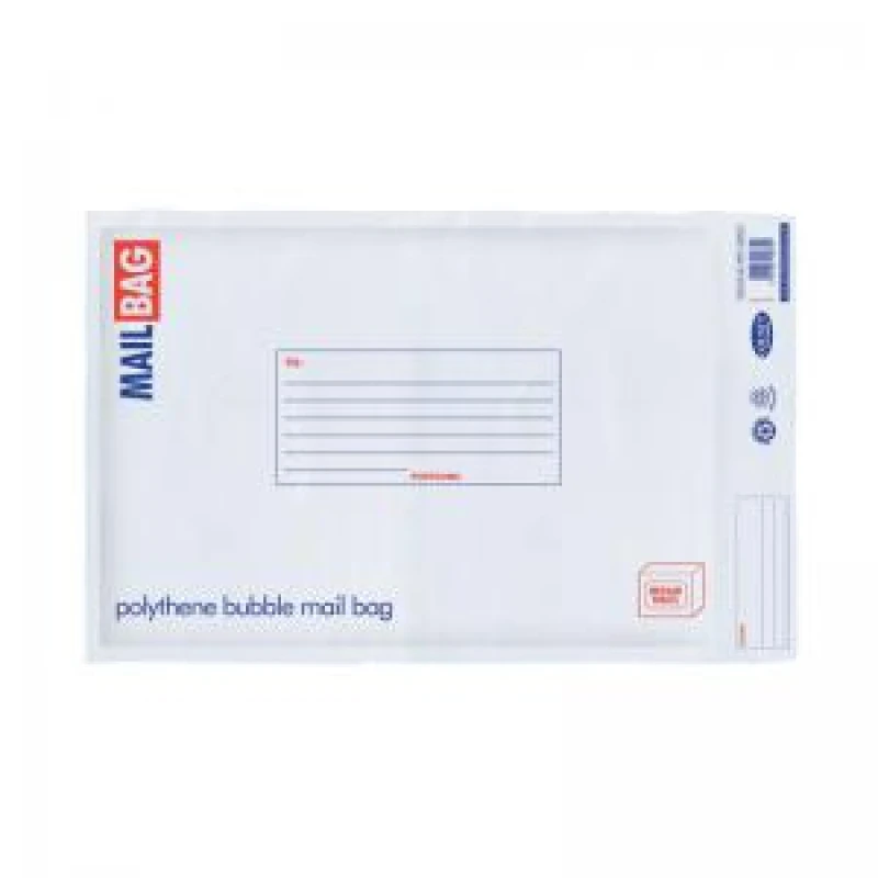 Image of County Stationery Poly Bubble Envelopes Large 290x440mm White (10 Pack) C273